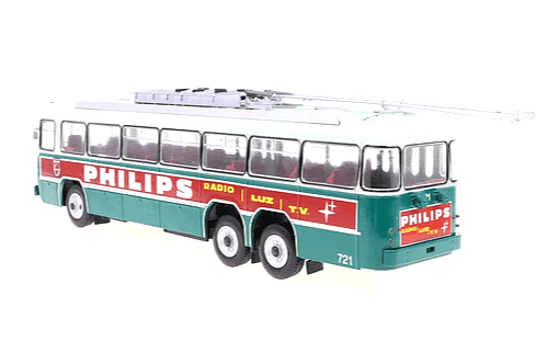 Autobus Berliet Vetra VA3 B2 -1960 (1/43) Bus Clásico,Philips,VA3B2,trolebus,n30 - Imagen 6 de 10