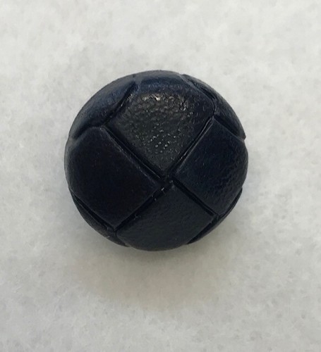 Football, Leather Look Shank Buttons 12 Colours 15mm, 18mm Baby Knits Clothes - Picture 7 of 13