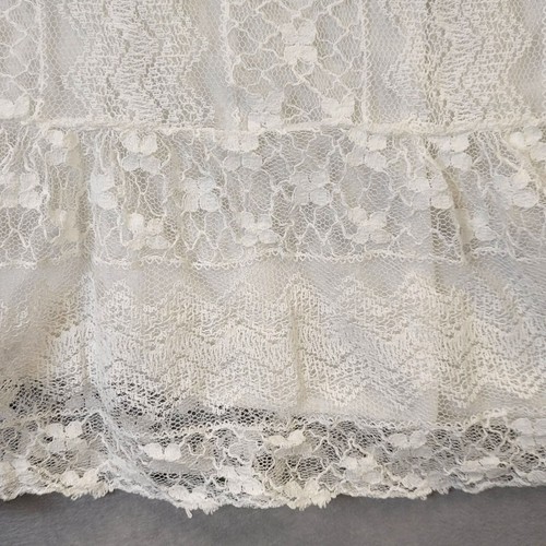 Zanzea White Sleeveless Lined Lace Dress Size 18 US 50 EU 22 UK NWT - Picture 11 of 12