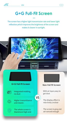 8+128GB CarPlay Radio Stereo GPS Android 13 For BMW 5 Series E60 E61 CCC 2005-08 - Foto 18 di 24