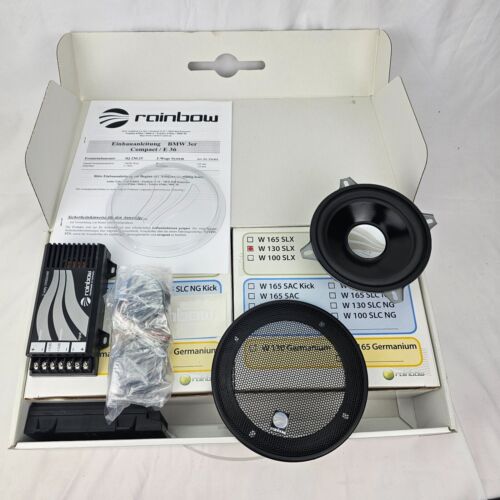 Rainbow IQ 230.25 2 way Speaker upgrade set Front BMW 3ER E36 + Compact - Picture 2 of 6