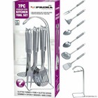 7pc Stainless Steel Kitchen Cooking Tool Utensil Set Spoon Fork Ladle Turner New