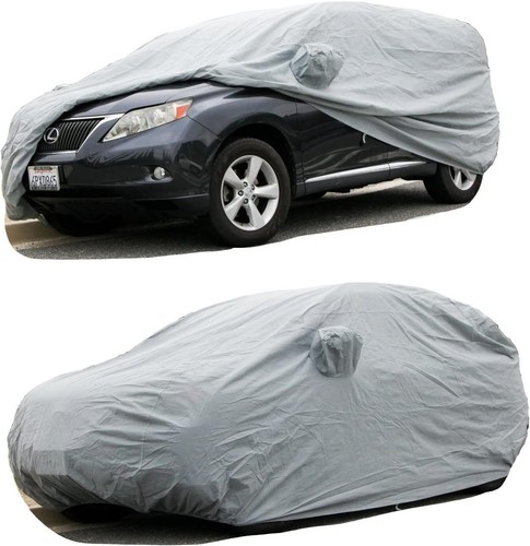 Full Protection Waterproof UV Mirror Pocket Car Cover For 2010-2024 LEXUS GX460 - Bild 20 von 22