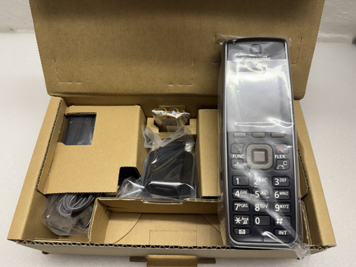Panasonic KX-TCA185CE Słuchawka DECT z zasilaczem, ładowarką + klipsem do paska NOWA - Zdjęcie 4 z 5