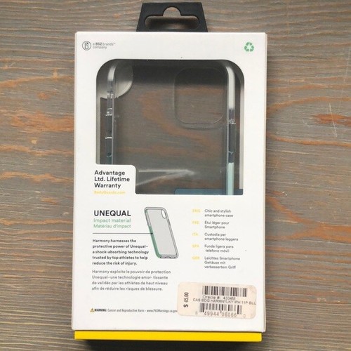 BodyGuardz Harmony Ombre Green and Clear Case mit weißem Bumper für iPhone 11 Pro - Bild 3 von 5