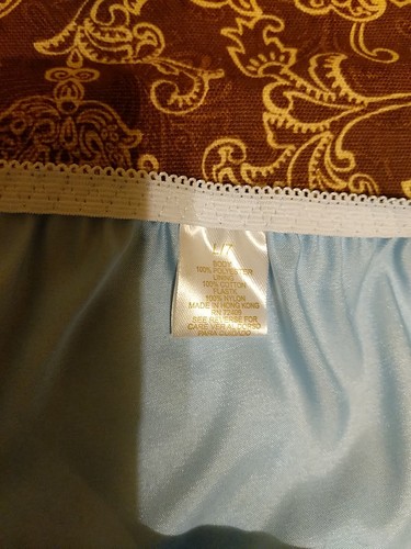 Vtg Satin String Bikini Panties Size Large - 第 6/7 張圖片