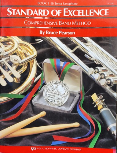 Standard of Excellence Book 1 B Flat Tenor Saxophone - Picture 1 of 4