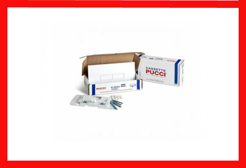 KIT RINNOVA ECO CON PLACCA BIANCA 8017 PUCCI 80175700 PASSAGGIO DA 1PULSANTE A 2 - Foto 1 di 2