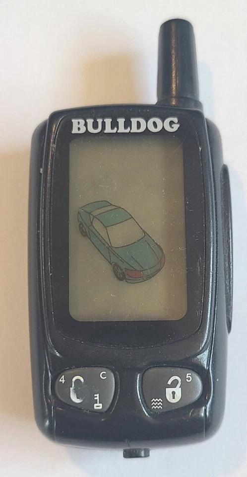 BULLDOG 2 VIAS H5OTR11 H50TR11 LCD CONTROLE REMOTO CARRO ALARME DE PARTIDA TRANSMISSOR CHAVEIRO - Imagem 3 de 4