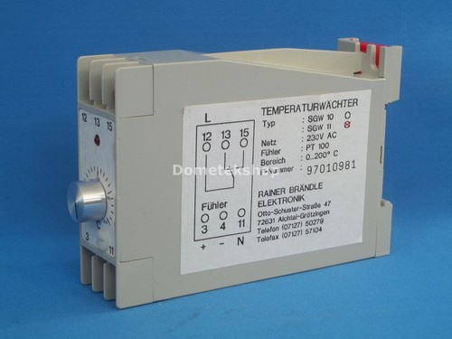 Braendle SGW 11 Temperaturwachter - Picture 2 of 3