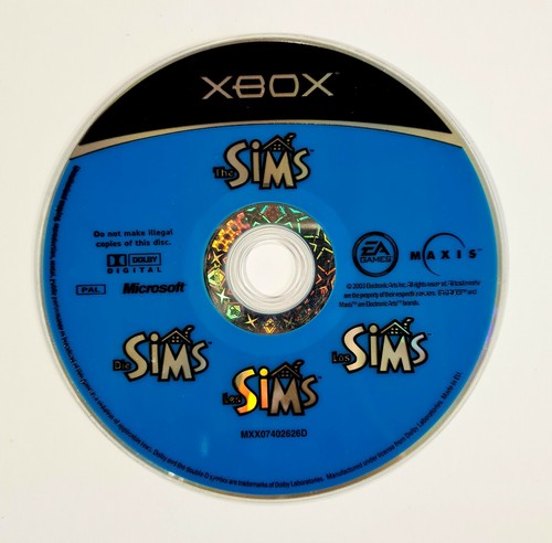 Microsoft Xbox Spiel DIE SIMS dt. PAL Simulation/Rollenspiel/Strategie/Avatare - Bild 1 von 1