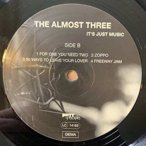 The Almost Three - It's Just Music LP Vinyl Schallplatte 181328 - Bild 3 von 4