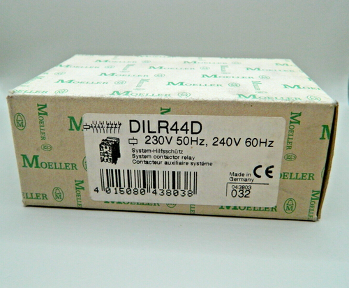 Klöckner Moeller Schütz DILR44D 230V 50Hz 240V 60Hz NEU/OVP Hilfsschütz