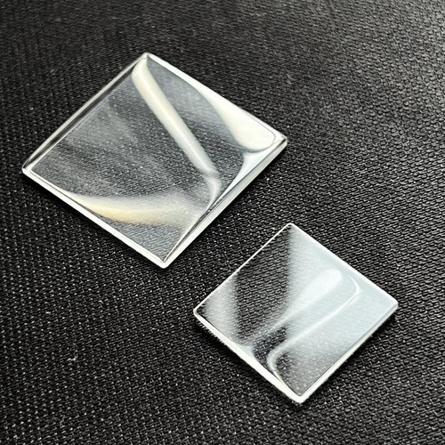 For Cartier Double Divot Tank Single Bridge Coated Watch Mirror Watch Accessory - Picture 8 of 12