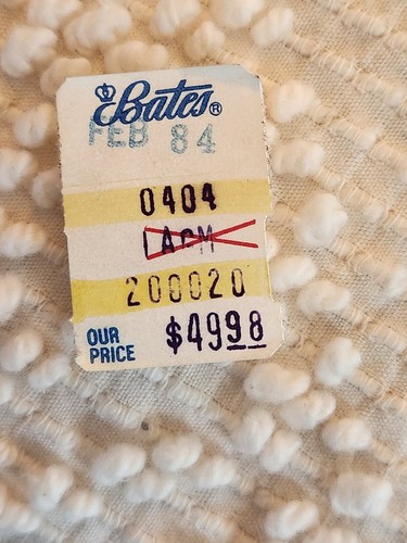 Vgt Bates George Washington Choice 2000 Antique White Bedspread Full Double New - Picture 4 of 17