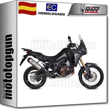 silencioso homologado oval titano mivv por honda crf 1000 l africa twin 2019 19