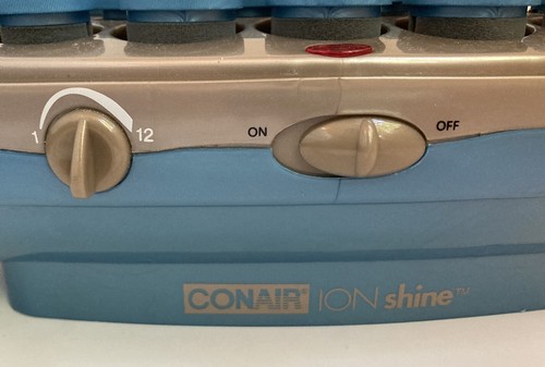 Conair ION Shine Multi-size Flocked 20 Hot Rollers Quick Heat No Clips CHV261VR - Picture 4 of 9