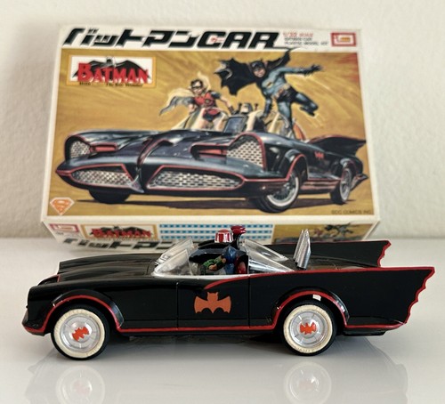 ๐ฅ RARE! Batmobile IMAI Model Kit Japan Built ๐ฅ BATMAN Adam West - Picture 9 of 12