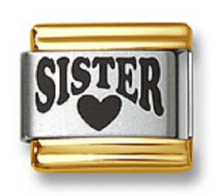 baseball charm Baseball sister charm team sister charm 1 Piece Baseball Sister laser engraved gold tone charm sister charm
