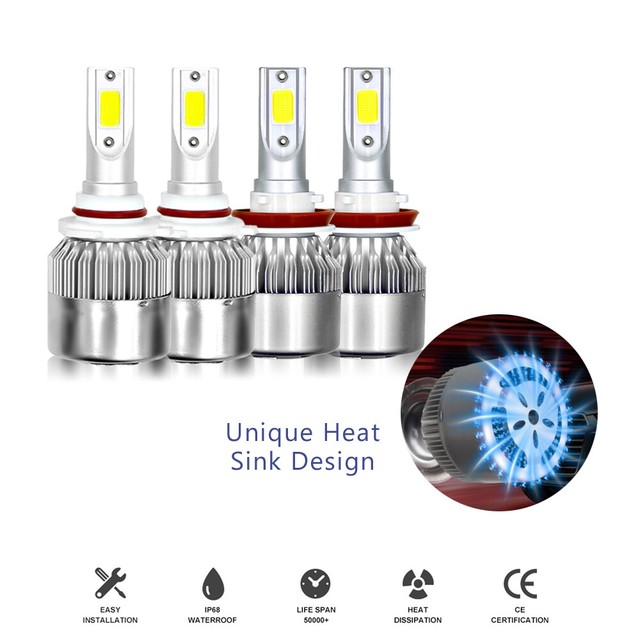 LED Headlight Kit Super White