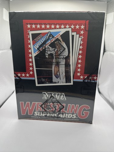 1988 Wonderama NWA Wrestling Cards Wax Pack Box 48 Packs BBCE Sealed Ric Flair - Picture 1 of 16