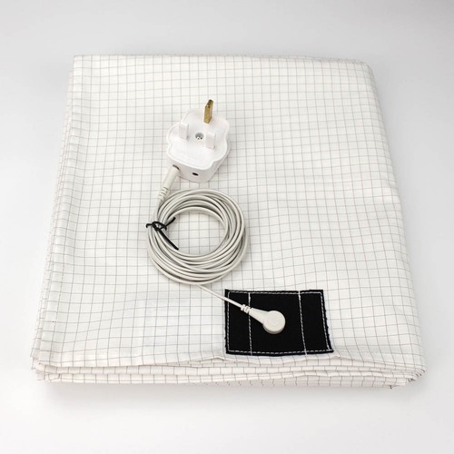 Grounding Fitted Sheet For UK King Size Bed Protect From 5G Wi-Fi’s EMF Earthed - Picture 7 of 11