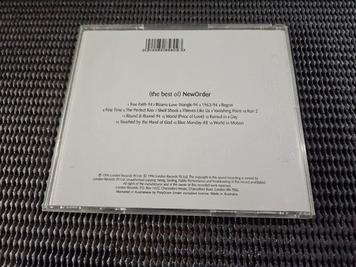 New Order – The Best Of - 1994 London Records CD compilation - new wave rock pop - Picture 2 of 4