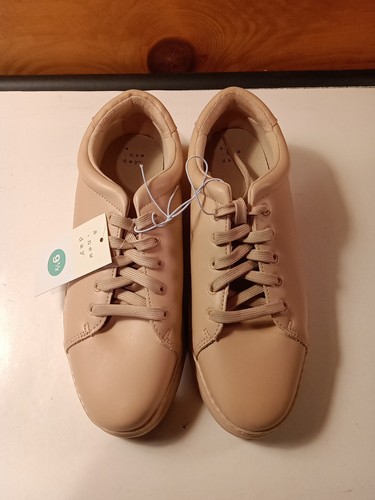 Neu A New Day Cecily hellbraune Damen-Schnürschuhe Memory Foam Größe 9 1/2 - Bild 1 von 14