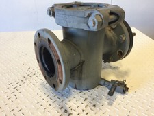 Victaulic Liquid Strainer, 4, Cast Iron, FLG, #91388