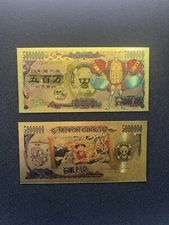 Franky - 24k Gold Foil Banknote - One Piece Anime