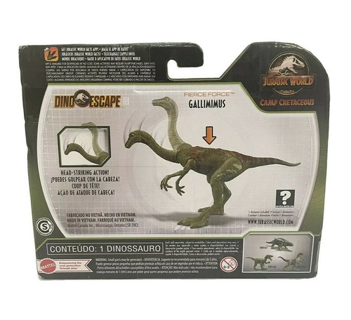 Jurassic World Toys Camp Cretaceous Dino Escape GALLIMIMUS Fierce Force NEW - Picture 4 of 5