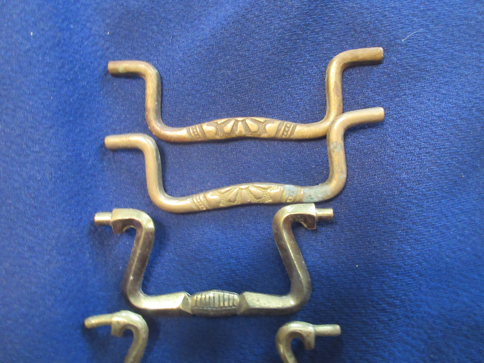 5 Brass Drawer Pull Handles some matching 3" 3.5" to inserts 590 eBay