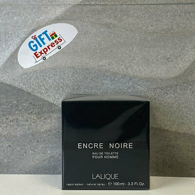 Lalique Encre Noire Cologne Spray for Men 3.3 oz EDT