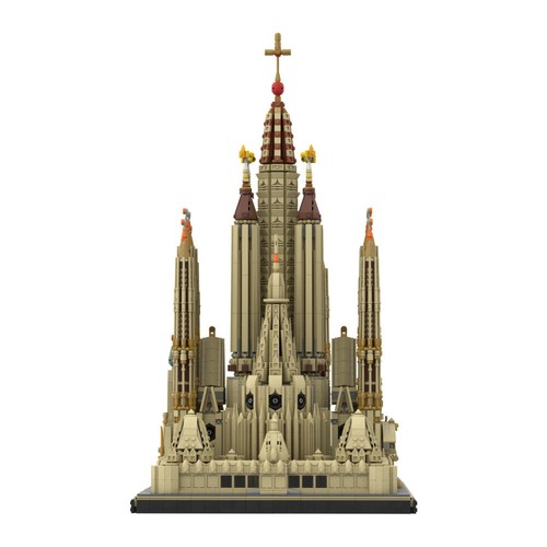 ZITIANYOUBUILD Sagrada Familia Cathedral 10055 Bricks Christmas Present - Picture 5 of 11