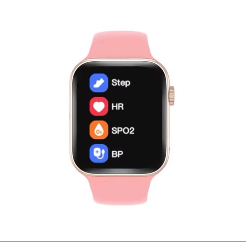 T168 Smart Watch - Wireless Calling, Touch, Fitness Tracker (Pink) Stock USA