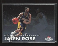1999-00 Fleer Force Basketball Card Jalen Rose #170 Indiana Pacers