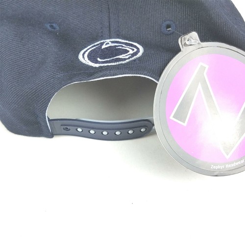 Penn State University PSU Zephyr Original Snapback Hat Cap Nittany Lions - Picture 4 of 6
