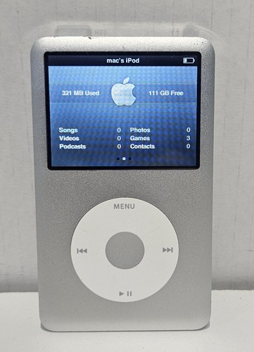Apple A1238 iPod Classic 7th Gen 120GB Media Player w/ A1153 Universal Docking - Picture 4 of 17