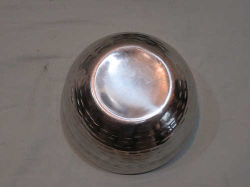 Vintage Stainless Steel Double Wall 5" Bowls, Qty 6, Unmarked - Picture 4 of 4
