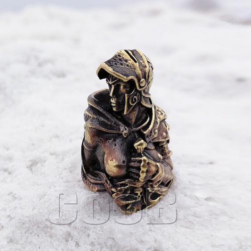 EDC Perlen Frau Kriegerin Jeanne d'Arc für Paracord Armband Leder Schlüsselband - Bild 3 von 5
