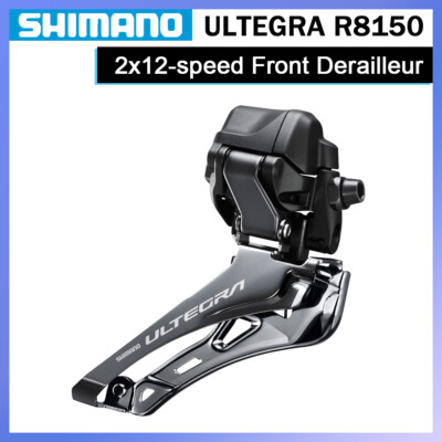 新品未使用 Shimano Ultegra FD-R8150 Di2 2x12s Shimano Ultegra FD-R8150 Di2 Front Derailleur - 2x12-Speed