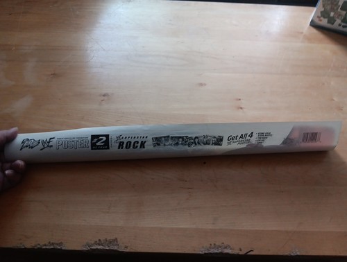 Vintage WWF The Rock Superstar Poster - Picture 2 of 2