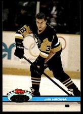 1991-92 Stadium Club #36 Jiri Hrdina Pittsburgh Penguins Hockey Card
