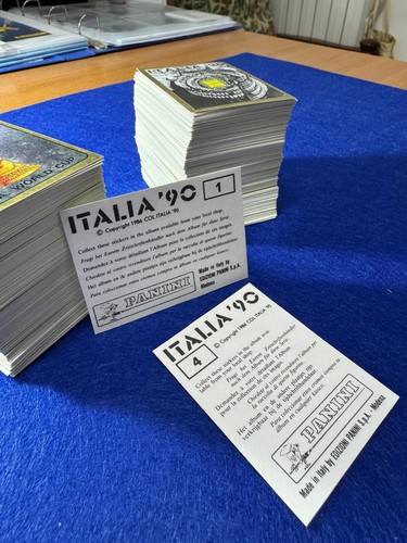 PANINI WC ITALIA 90 - COMPLETE STICKERS SET 1/448 - please read carefully! - Picture 2 of 24