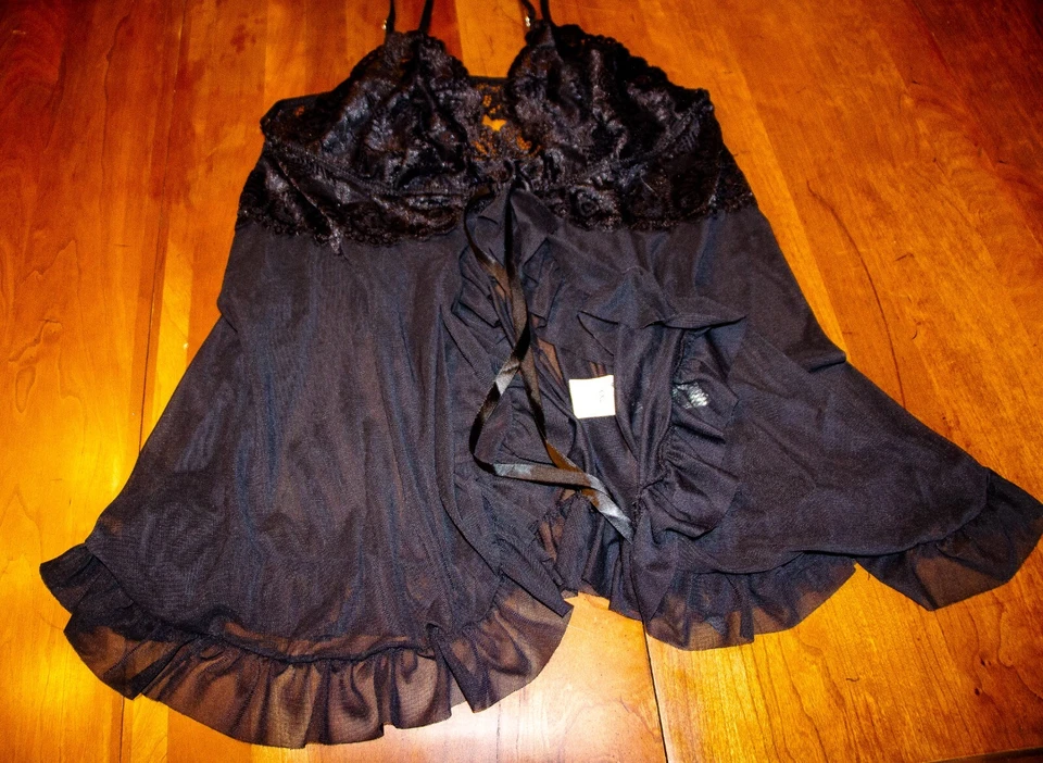 Lote de ropa de club/lencería sexy negra talla 2XL Foto 4 de 4