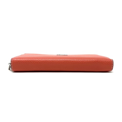 Cartera Coach Larga con Cremallera Alrededor con Lona Signature en Cuero Mandarina CK427 - Imagen 8 de 8