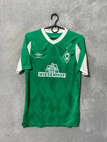 Werder Bremen Heimfußballtrikot 2019 - 2020 Trikot grün umbro Herren Größe S - Bild 1 von 11