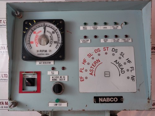 Nabco NK 356 Revolution Indicator Receiver 10 V 5 MA - Foto 7 di 24