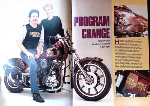 Easyriders Magazine MAY 1986 David Mann Art Poster Motorcycles & Biker Life - Imagen 6 de 9