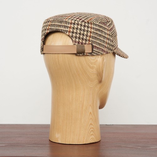 Sterkowski PATROL Harris Tweed Cap Trucker Baseball Gray/Khaki/Blue/Black/Beige - Picture 7 of 63